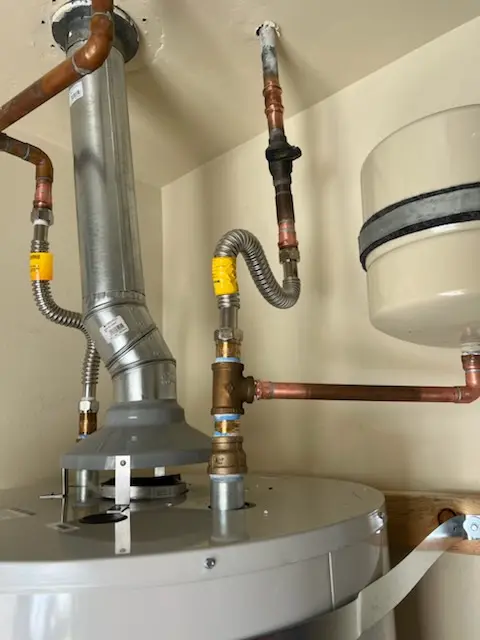 Water heater installation and plumbing repair in Genoa